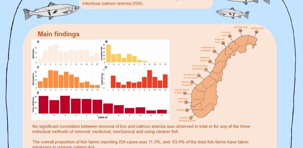 Poster entitled Salmon Lice Management Strategies and their Impact on Infectious Salmon Anemia in Norwegian Salmon Farms